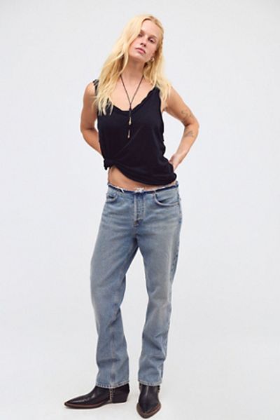 AGOLDE AGOLDE Fray Slim Crop Jeans