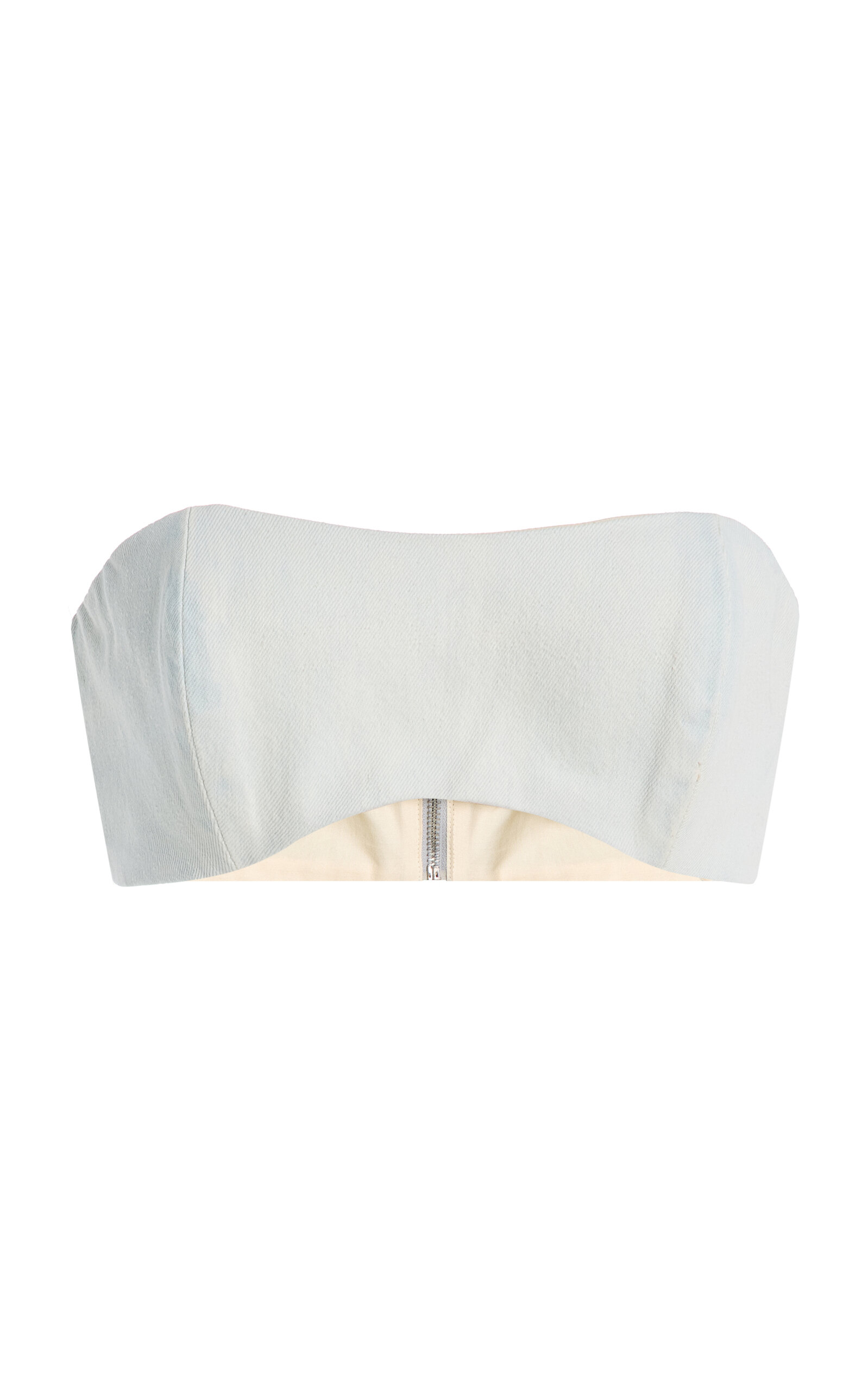 Agolde Agolde Gwynne Denim Tube Top
