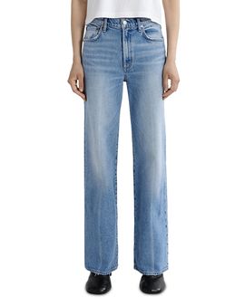 Agolde Agolde Harper Mid Rise Straight Jeans in Outlook
