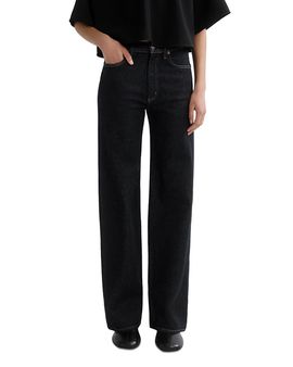 Agolde Agolde Harper Mid Rise Straight Jeans in Rinse