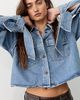 AGOLDE AGOLDE Hewitt Cropped Button Down Shirt - 4