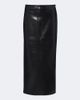 Agolde Agolde Hikson leather-blend pencil skirt - 1