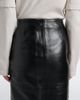 Agolde Agolde Hikson leather-blend pencil skirt - 4