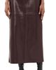 AGOLDE AGOLDE Hikson Leather Skirt Madera - 1