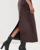 AGOLDE AGOLDE Hikson Leather Skirt Madera - 4