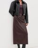 AGOLDE AGOLDE Hikson Leather Skirt Madera - 5