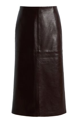 Agolde Agolde Hikson Recycled Leather Skirt