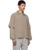 AGOLDE AGOLDE Khaki Curren Double Sleeve Polo - 2