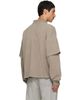 AGOLDE AGOLDE Khaki Curren Double Sleeve Polo - 3
