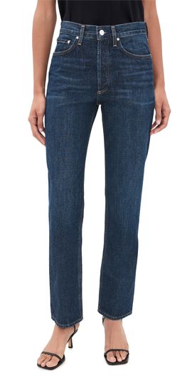 AGOLDE AGOLDE Lana High Rise Vintage Straight Jeans Covell