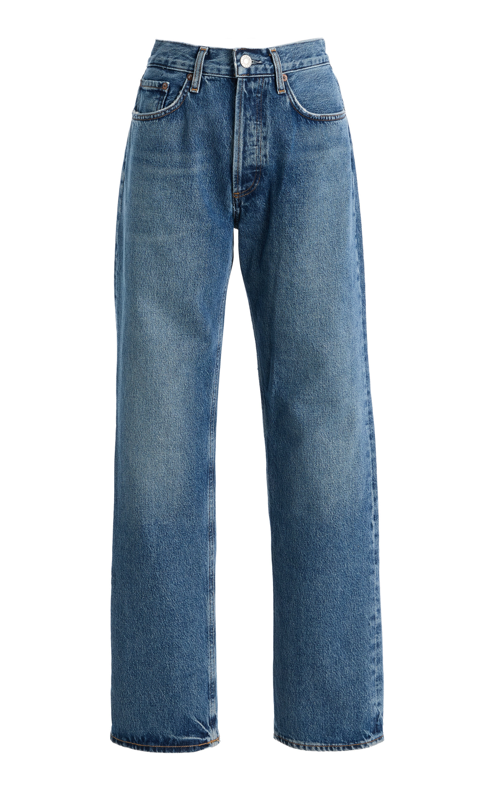 Agolde Agolde Lana Rigid HighRise StraightLeg Jeans