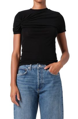 AGOLDE AGOLDE Lissa Twist Front T-Shirt