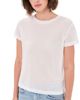 AGOLDE AGOLDE Long Line Adine Tee Gesso - 1