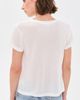 AGOLDE AGOLDE Long Line Adine Tee Gesso - 3