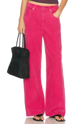 AGOLDE AGOLDE Low Curve Corduroy Jean