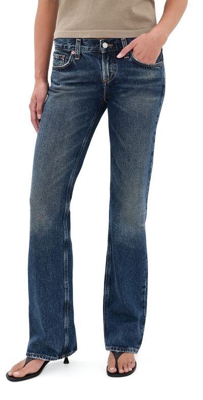 AGOLDE AGOLDE Low Rise Boot Jeans Combination