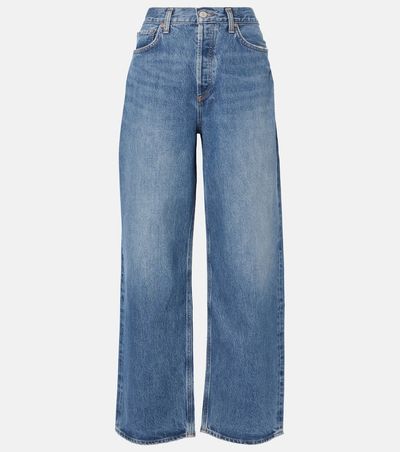 Agolde Agolde Low Slung Baggy mid-rise wide-leg jeans