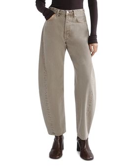 Agolde Agolde Luna Pieced High Rise Curved Tapered Jeans in Cedar