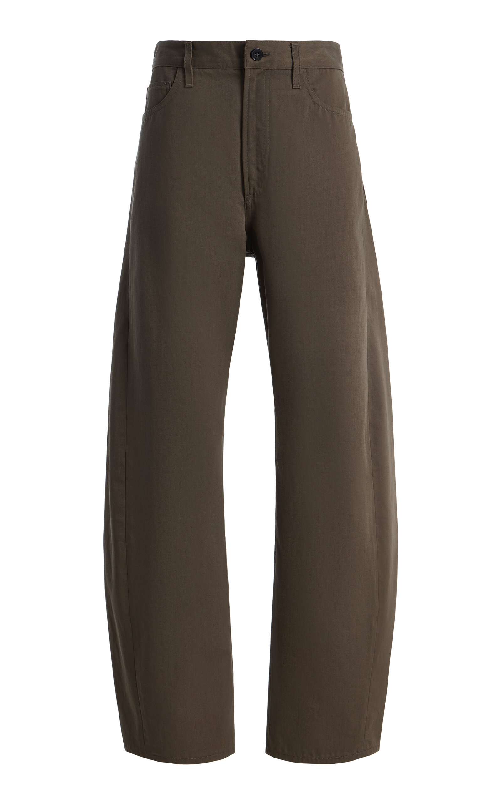 Agolde Agolde Luna Twill HighRise TaperedLeg Trousers