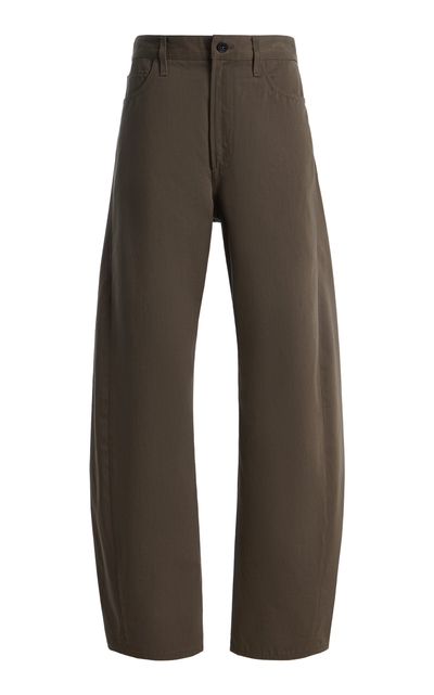 Agolde Agolde Luna Twill HighRise TaperedLeg Trousers
