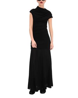 Agolde Agolde Mazzy Draped Maxi Dress