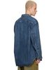 AGOLDE AGOLDE Navy Boyle Denim Shirt - 3