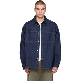 AGOLDE AGOLDE Navy Craven Shirt