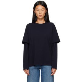 AGOLDE AGOLDE Navy Lois T-shirt