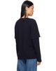 AGOLDE AGOLDE Navy Lois T-shirt - 3