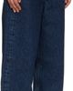 AGOLDE AGOLDE Navy Low Curve Crop Jeans - 2