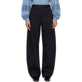 AGOLDE AGOLDE Navy Luna Trousers