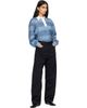 AGOLDE AGOLDE Navy Luna Trousers - 4