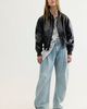 AGOLDE AGOLDE Nova Vegan Leather Bomber Jacket - 3