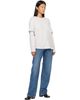 AGOLDE AGOLDE Off-White Lois T-shirt - 4