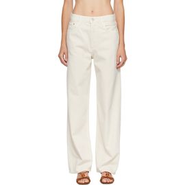 AGOLDE AGOLDE Off-White Low Slung Baggy Jeans