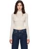 AGOLDE AGOLDE Off-White Pascale Turtleneck - 1
