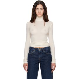 AGOLDE AGOLDE Off-White Pascale Turtleneck