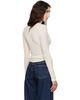 AGOLDE AGOLDE Off-White Pascale Turtleneck - 3