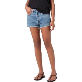 AGOLDE AGOLDE Parker High Waist Denim Cutoff Shorts