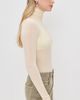 AGOLDE AGOLDE Pascale Turtleneck Oat Milk M - 4