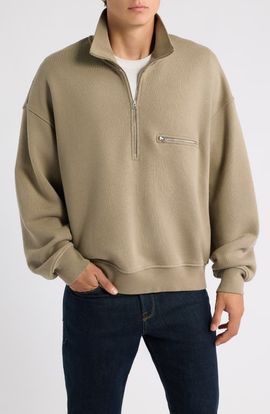 AGOLDE AGOLDE Pavillion Quarter-Zip Pullover