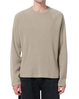 Agolde Agolde Payson Long Sleeve Waffle Knit Tee