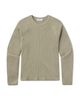 Agolde Agolde Payson Long Sleeve Waffle Knit Tee - 6