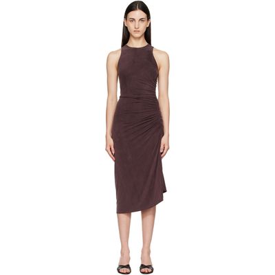 AGOLDE AGOLDE Purple Anya Midi Dress