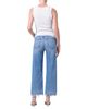 Agolde Agolde Ren High Rise Ankle Wide Leg Jeans in Measure - 3