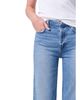 Agolde Agolde Ren High Rise Ankle Wide Leg Jeans in Measure - 5