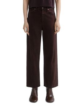 Agolde Agolde Ren High Rise Ankle Wide Leg Jeans in Sloe Berry