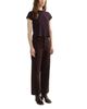 Agolde Agolde Ren High Rise Ankle Wide Leg Jeans in Sloe Berry - 3