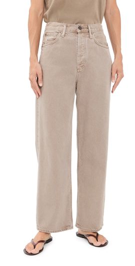 AGOLDE AGOLDE Ren High Rise Wide Leg Jeans Trail