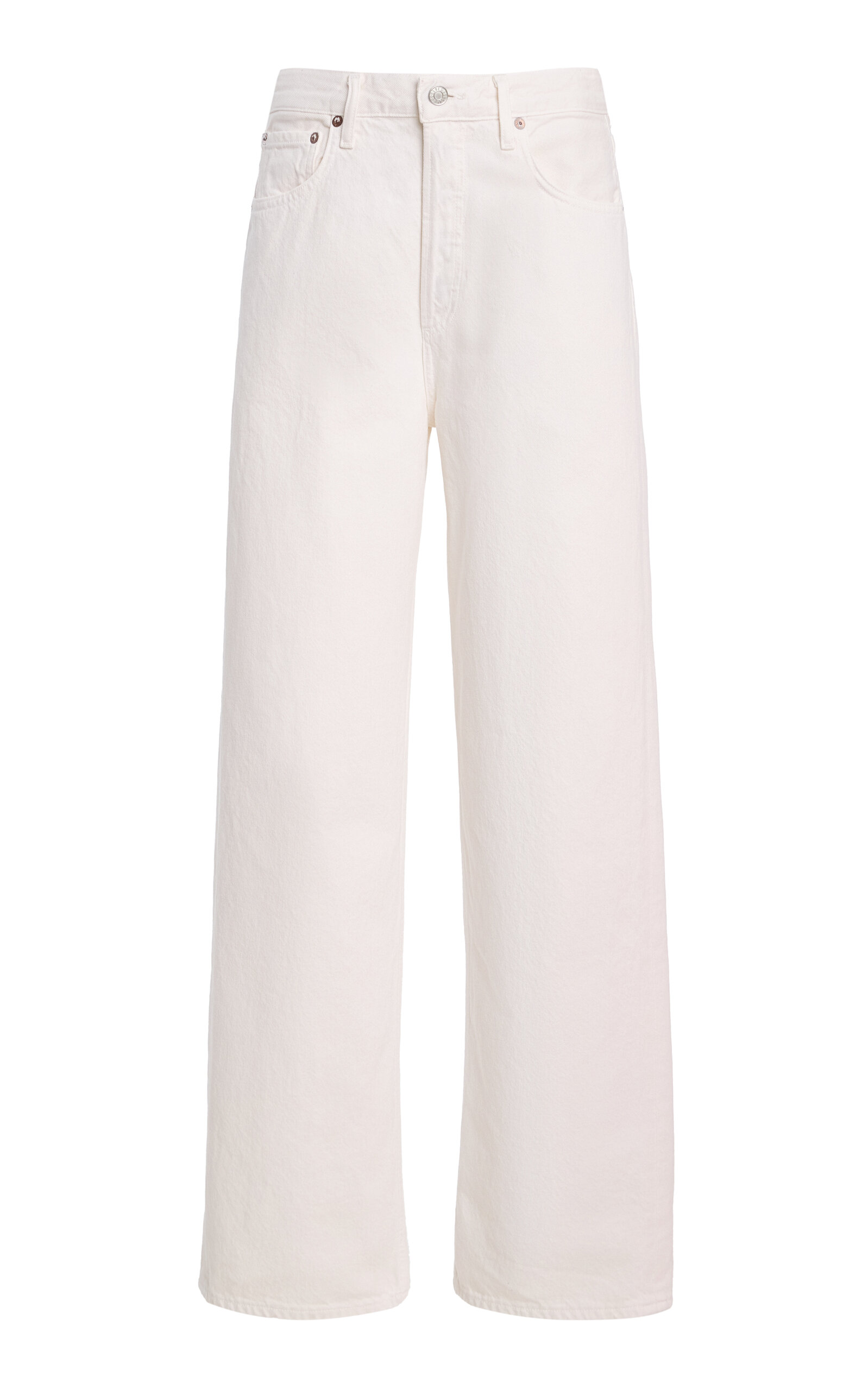 Agolde Agolde Ren Rigid MidRise StraightLeg Jeans